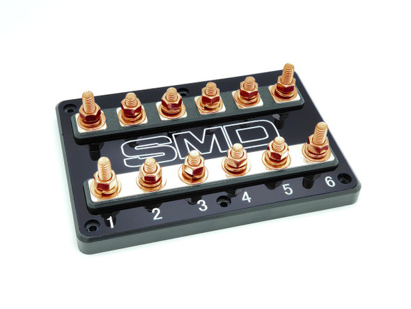  SMD 6-Spot Fuse Block (Copper) 