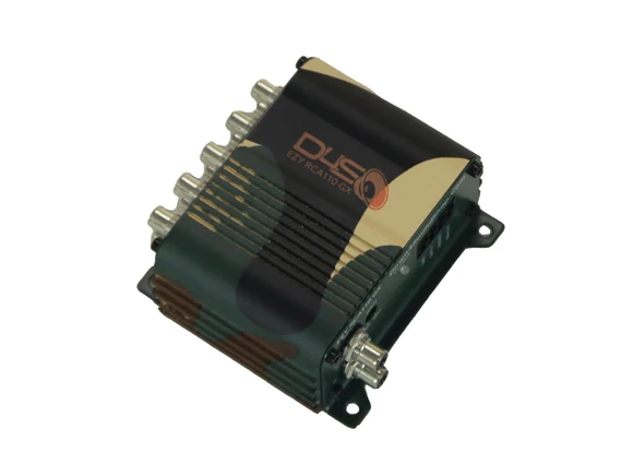 Down4Sound DOWN4SOUND - EZY RCA110GX - CAMO - POWER RCA DISTRIBUTION WITH MASTER GAIN CONTROL