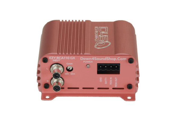 Down4Sound DOWN4SOUND - EZY RCA110GX - PINK - POWER RCA DISTRIBUTION WITH MASTER GAIN CONTROL