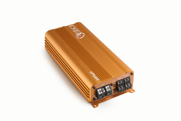 DOWN4SOUND MM1604 (MINI MAXX) - ORANGE | 600W RMS MINI 4CH CAR AUDIO AMPLIFIER