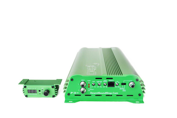 Down4Sound REFURBISHED | DOWN4SOUND JP23 V2 - GREEN | 2800W RMS AMPLIFIER 