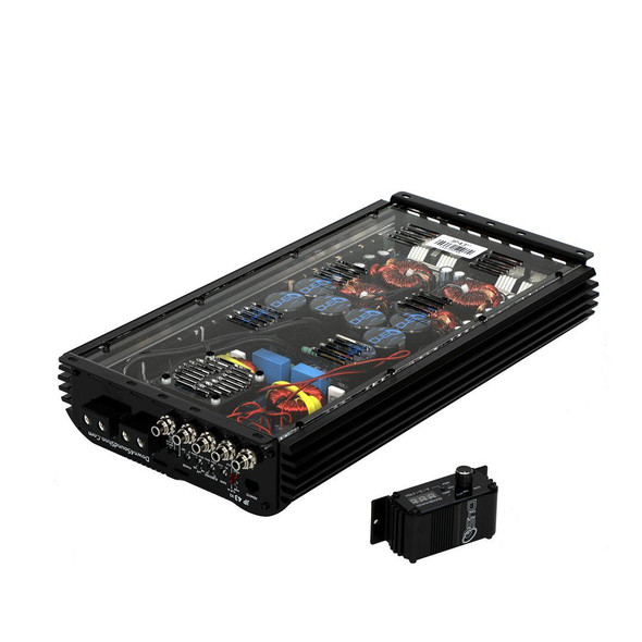 DOWN4SOUND | JP43 V2 BLACK GLOSS | 4300W RMS AMPLIFIER 