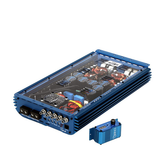 DOWN4SOUND | JP43 V2 BLUE | 4300W RMS AMPLIFIER