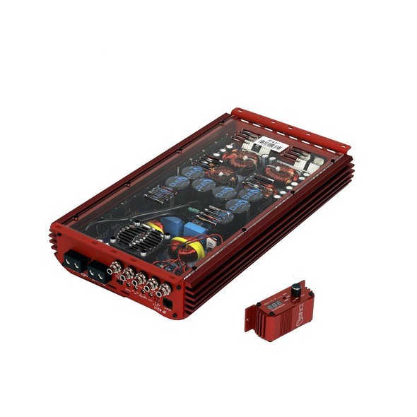 DOWN4SOUND | JP43 V2 RED | 4300W RMS AMPLIFIER 