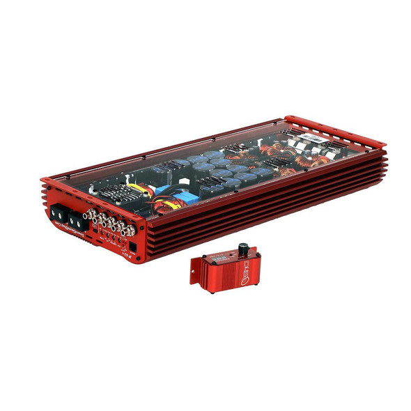  DOWN4SOUND | JP63 V2 RED | 6300W RMS AMPLIFIER 