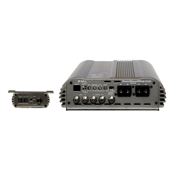  DOWN4SOUND | JP63 V2 TITANIUM | 6300W RMS AMPLIFIER 