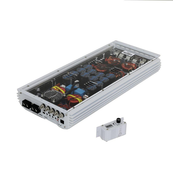  DOWN4SOUND | JP63 V2 WHITE GLOSS | 6300W RMS AMPLIFIER 