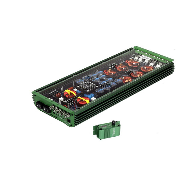 DOWN4SOUND | JP73 V2 GREEN | 7300W RMS AMPLIFIER
