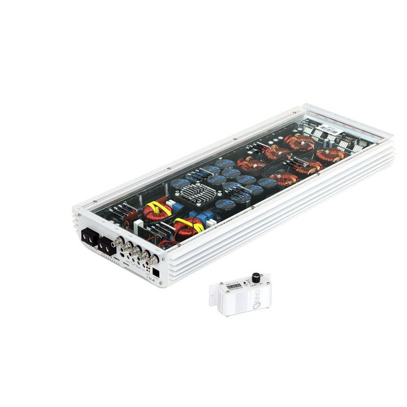  DOWN4SOUND | JP73 V2 WHITE GLOSS | 7300W RMS AMPLIFIER 