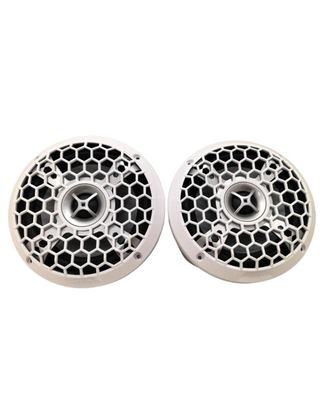  DOWN4SOUND |  M3 MARINE 6.5 WITH RGB LIGHTING | 6.5" MARINE COAXIAL SPEAKER SET | 175W RMS EACH | 4 OHM 