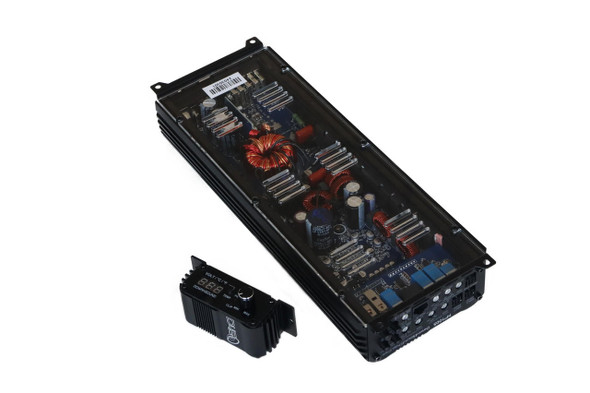 Down4Sound MM1005 (MINI MAXX) - BLACK |  1100W RMS MINI 5 CH Car Audio Amplifier