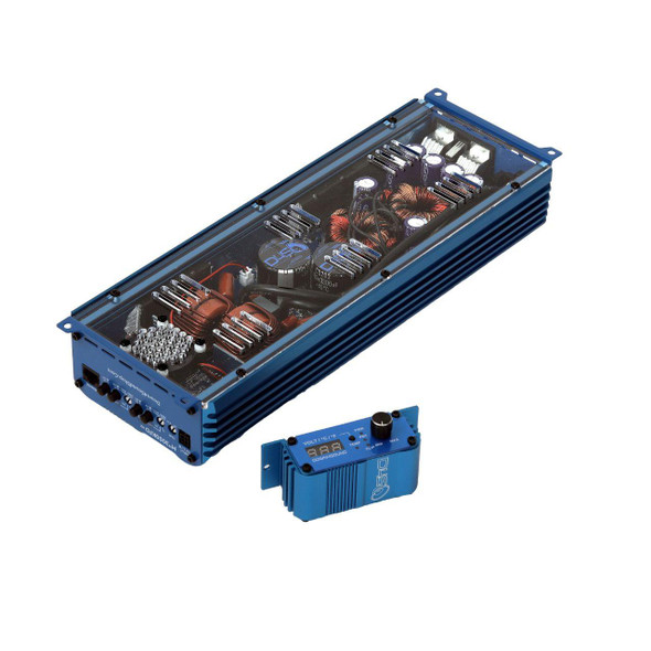  DOWN4SOUND | MM3000KFD V2 (MINI MAXX) - BLUE | 3000W RMS MINI | FULL BRIDGE AMPLIFIER 