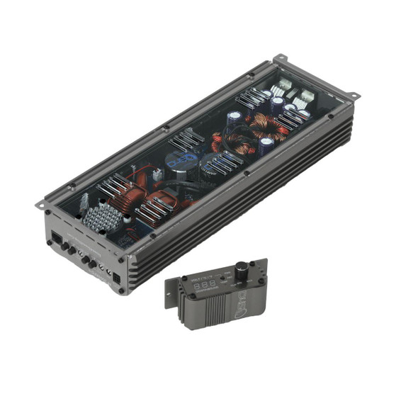 DOWN4SOUND | MM3000KFD V2 (MINI MAXX) - GRAY | 3000W RMS MINI | FULL BRIDGE AMPLIFIER