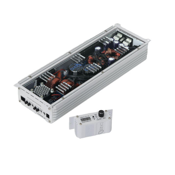 DOWN4SOUND | MM3000KFD V2 (MINI MAXX) - WHITE GLOSS | 3000W RMS MINI | FULL BRIDGE AMPLIFIER