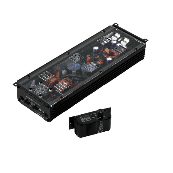 DOWN4SOUND | MM3000KFD V2 (MINI MAXX) - BLACK GLOSS | 3000W RMS MINI | FULL BRIDGE AMPLIFIER