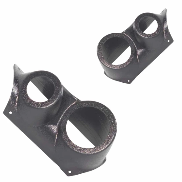  DOWN4SOUND PODS | 3.5" + 2" LOWER A-PILLAR SPEAKER PODS FOR THE 2000-2007 CHEVROLET MONTE CARLO 
