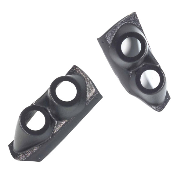 DOWN4SOUND PODS | DUAL 2" LOWER A-PILLAR SPEAKER PODS FOR THE 2000-2006 CHEVROLET AVALANCHE, TAHOE, SUBURBAN, SILVERADO, GMC YUKON, SIERRA & CADILLAC ESCALADE
