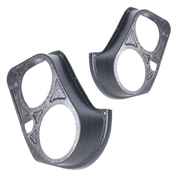  DOWN4SOUND PODS | DUAL 6.5" + DUAL 2" FRONT DOOR SPEAKER PODS FOR THE 2001-2005 HONDA CIVIC 4 DOOR SEDAN 