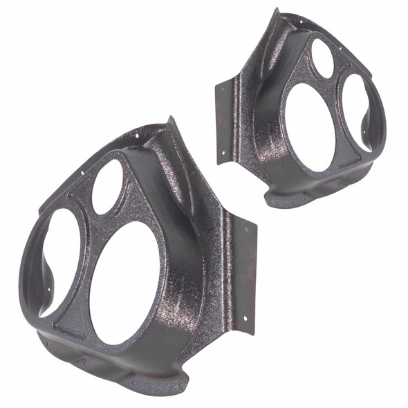 DOWN4SOUND PODS | DUAL 6.5" + 3.5" FRONT DOOR SPEAKER PODS FOR THE 2002-2005 DODGE RAM