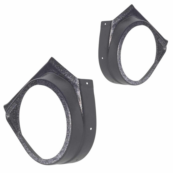  DOWN4SOUND PODS | 8" REAR DOOR SPEAKER PODS FOR THE 2007-2012 NISSAN ALTIMA 4 DOOR 