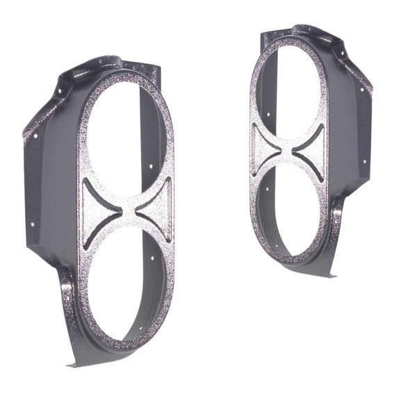 DOWN4SOUND PODS | DUAL 6.5" REAR DOOR SPEAKER PODS FOR THE 2007-2013 TOYOTA TUNDRA EXTENDED CAB