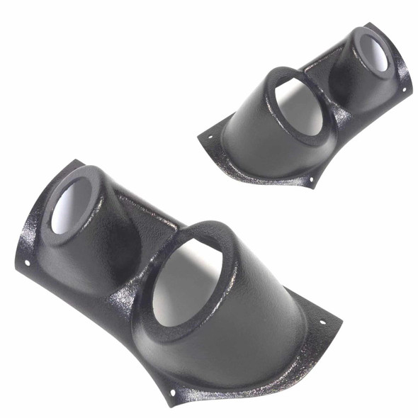  DOWN4SOUND PODS | 3.5" + 2" LOWER A-PILLAR SPEAKER PODS FOR THE 2008-2012 CHEVROLET MALIBU 
