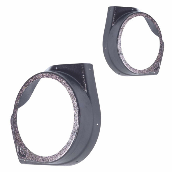  DOWN4SOUND PODS | 8" REAR DOOR SPEAKER PODS FOR THE 2008-2014 SUBARU IMPREZA/WRX 