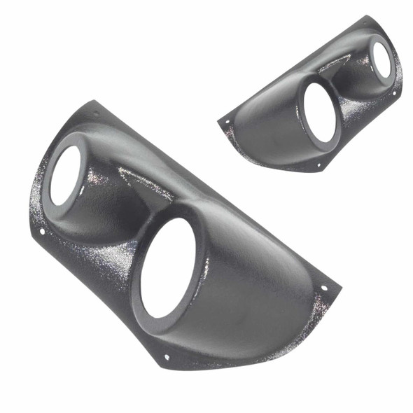  DOWN4SOUND PODS | 3.5" +  2" LOWER A-PILLAR SPEAKER PODS FOR THE 2012-2018 FORD FOCUS 