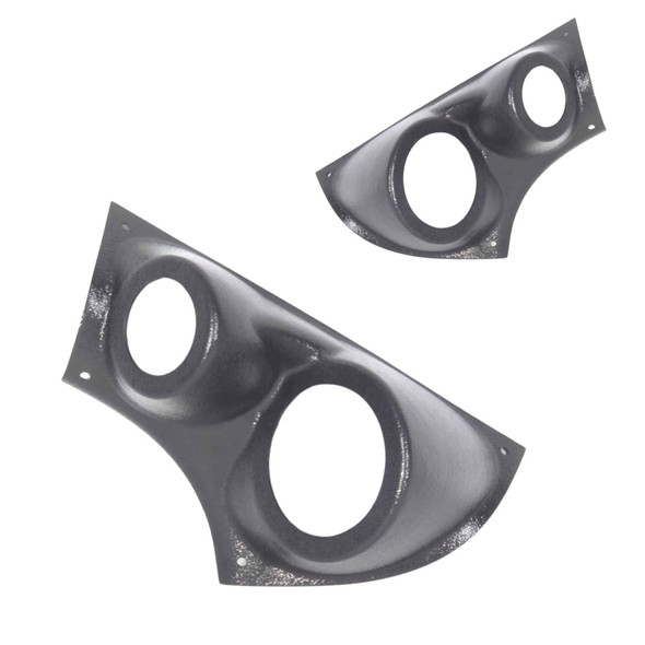 DOWN4SOUND PODS | 3.5" +  2" LOWER A-PILLAR SPEAKER PODS FOR THE 2014-2018 JEEP CHEROKEE