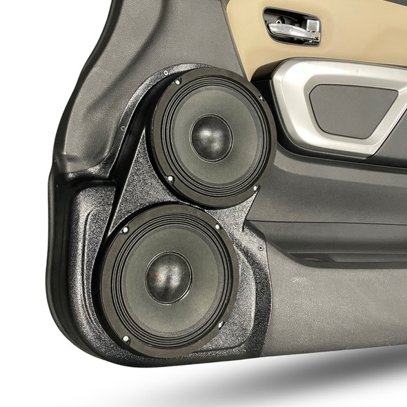 DOWN4SOUND PODS | DUAL 8" SPEAKER PODS FOR THE FRONT DOOR OF A 16-24 NISSAN TITAN