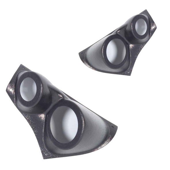 DOWN4SOUND PODS | 3.5" +  2" LOWER A-PILLAR SPEAKER PODS FOR THE 2018-2021 NISSAN FRONTIER