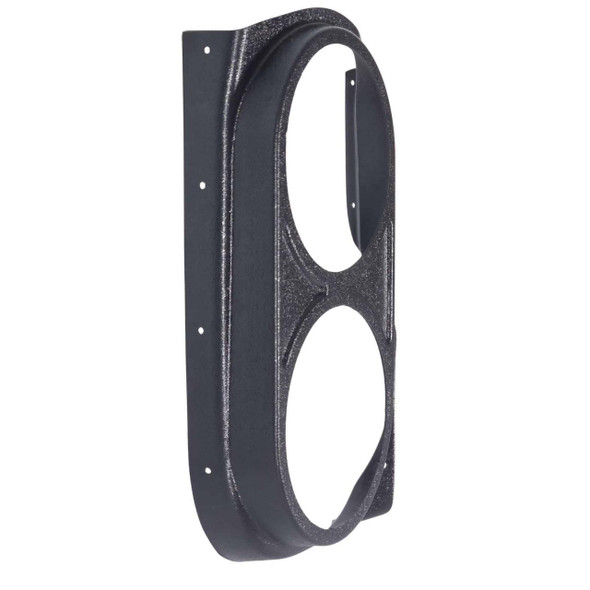  DOWN4SOUND PODS | DUAL 8" REAR DOOR SPEAKER PODS FOR THE 2019-2023 CHEVROLET SILVERADO & GMC SIERRA *CREW CAB* 