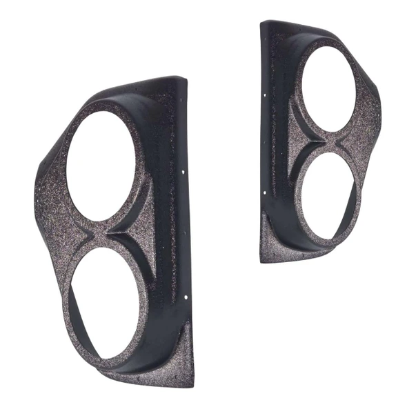  DOWN4SOUND PODS | DUAL 6.5" REAR DOOR SPEAKER PODS FOR THE 2019-2026 DODGE RAM *EXTENDED CAB* 