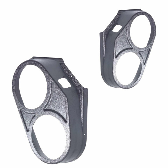  DOWN4SOUND PODS | DUAL 6.5" REAR DOOR SPEAKER PODS FOR THE 1992-1996 CHEVROLET CAPRICE IMPALA SS 