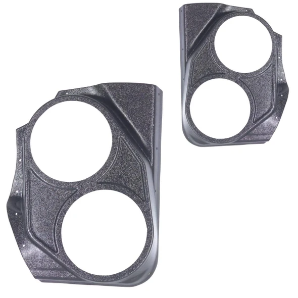  DOWN4SOUND PODS | DUAL 8" FRONT DOOR SPEAKER PODS FOR THE 1998-2012 FORD RANGER 
