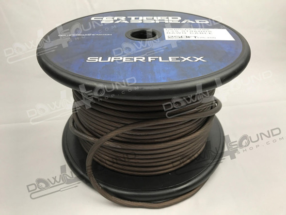 Certified Basshead 8 AWG CCA Wire Black By the Foot