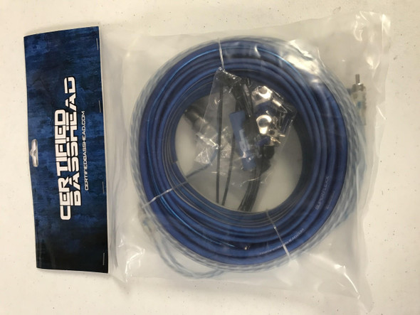 Down4Sound CERTIFIED BASSHEAD 8g OFC AMP INSTALL KIT