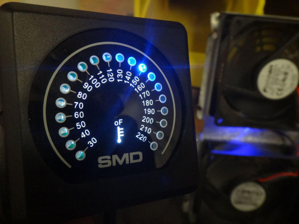 SMD Temperature Meter w/ Programable Fan Output SMD-TM1