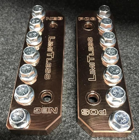 Copper Cyber Buss Bars (Lug Style) - Down4Sound Shop