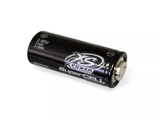 XS Power 33-1200 2.85V 3150F SuperCell Ultra Capacitor Single Cap