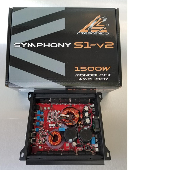 CRESCENDO AUDIO or SYMPHONY S1V2 MONOBLOCK or BASS AMPLIFIER CRESCENDO AUDIO or SYMPHONY S1V2 MONOBLOCK or BASS AMPLIFIER