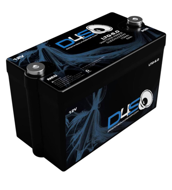 Down4Sound DOWN4SOUND or D4S LTO 6.0 - 12V Lithium Battery 3000 - 5000W