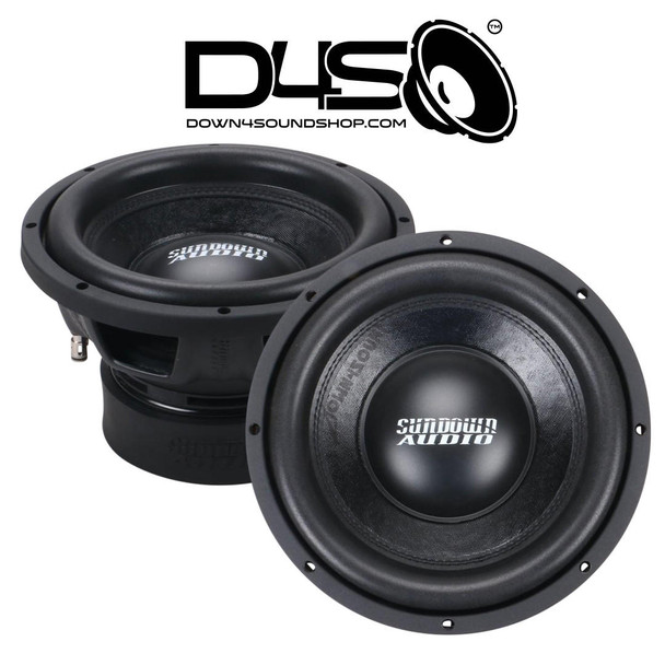 SUNDOWN AUDIO E Series v.4 E10 10 500-watts-DVC-2OHM