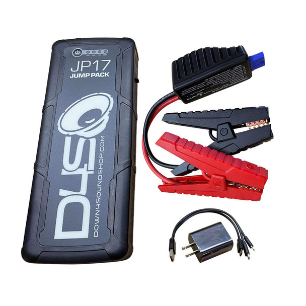 Down4Sound JP17 - 3 in 1 Battery Bank, Flash Light and Jump Pack