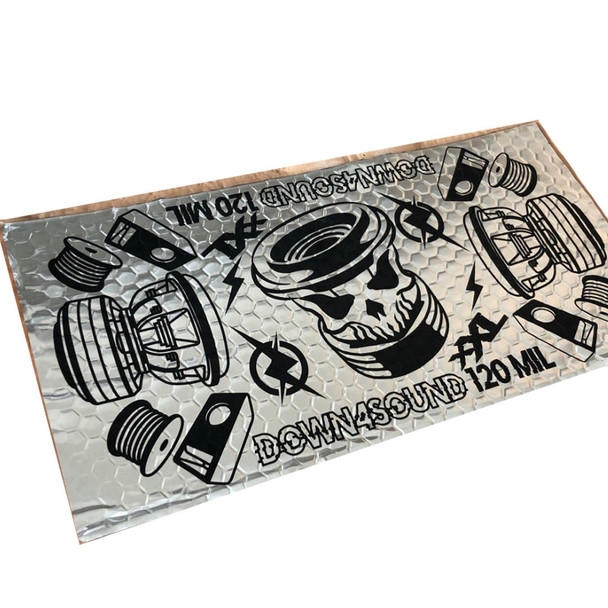 Down4Sound 120 mil Deadener HEXiPoint- TrunkLid KIT - 16 sqft