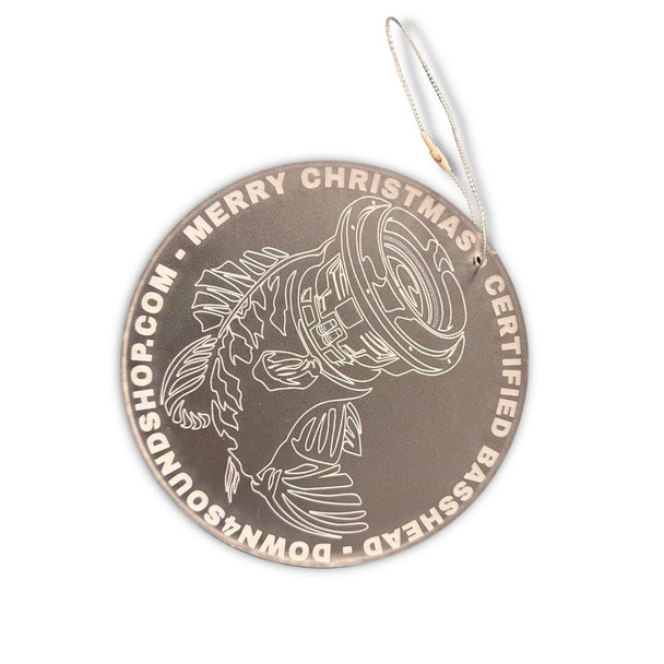 DOWN4SOUND - BASSHEAD PRO WHITE CHRISTMAS TREE ORNAMENT