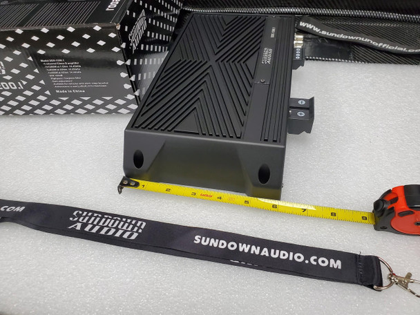 Sundown Audio SDX-1200.1 SDX Series Marine Amplifier Monoblock 1200 Watts RMS