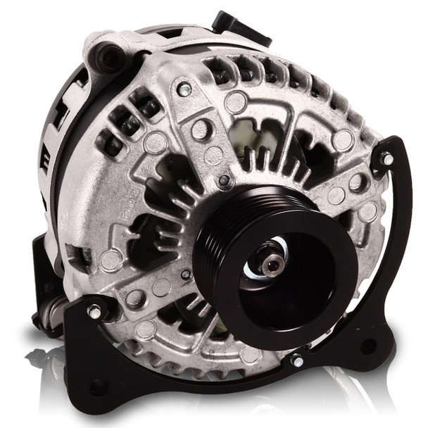 Mechman 370 Amp Alternator For VW / Golf / Jetta / Passat Turbo 6-Groove Pulley Only
