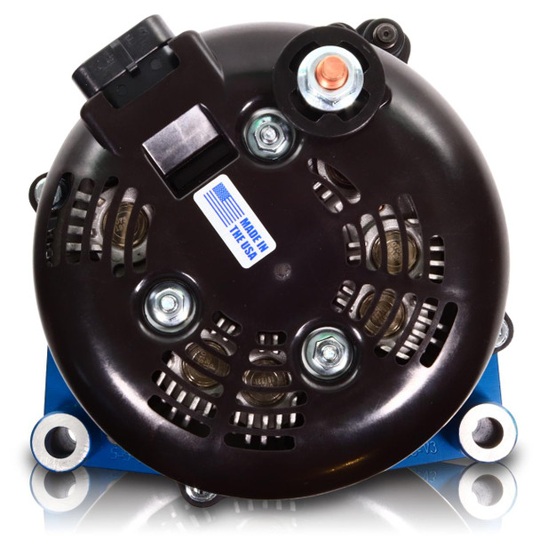 Mechman E Series 370 Amp Blue Billet GM Truck