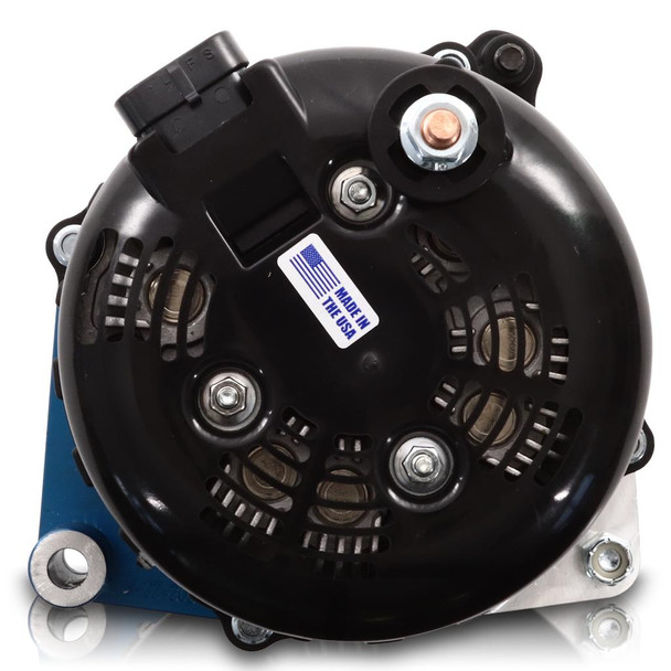 Mechman 400 Amp Elite Series Alternator For 88-95 GM Truck Dark Blue